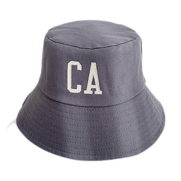 Palarie pliabila din bumbac, palarie de plaja, palarie de pescar pentru vacante, scoala, cumparaturi, drumetii-mz6905