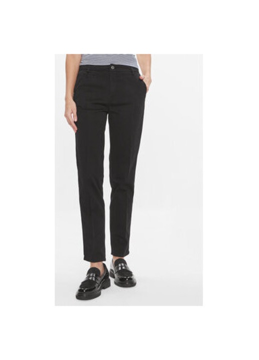 Pantaloni dama, United Colors Of Benetton, 303814045, Bumbac, Negru, Negru