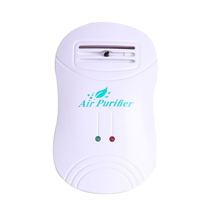 Purificator de aer pentru uz casnic, generator de ioni negativi, eliminare formaldehida, fum si praf