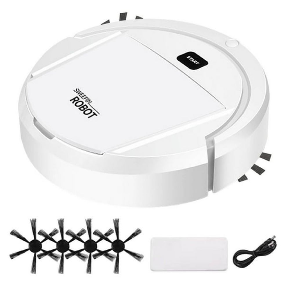 Robot aspirator 3 in 1 Vankin, curatare prin aspirare si mopare, control Wi-Fi, incarcare automata, dimensiuni compacte