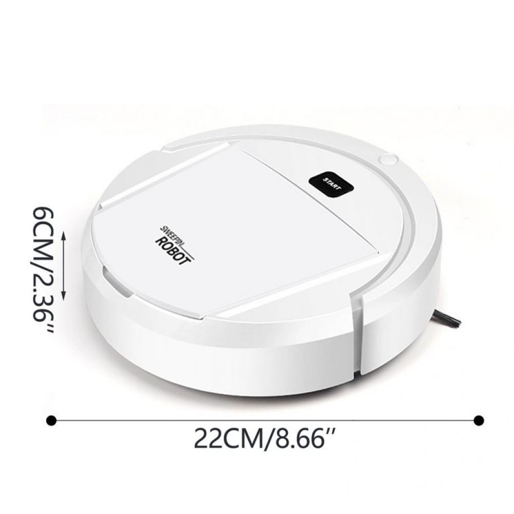 Robot aspirator 3 in 1 Vankin, curatare prin aspirare si mopare, control Wi-Fi, incarcare automata, dimensiuni compacte