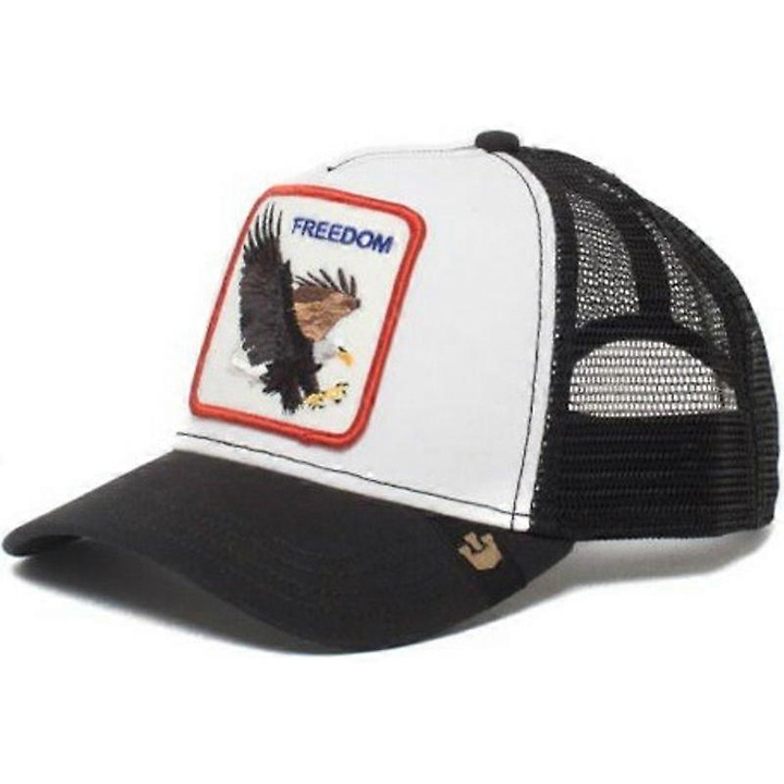 Sapca de baseball brodata cu forma de animal, stil hip-hop, personalitate la moda