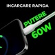 Cablu iPhone Lightning, 60W, DaDen, 1m, Alb, reszistent, incarcare rapida, fast charge
