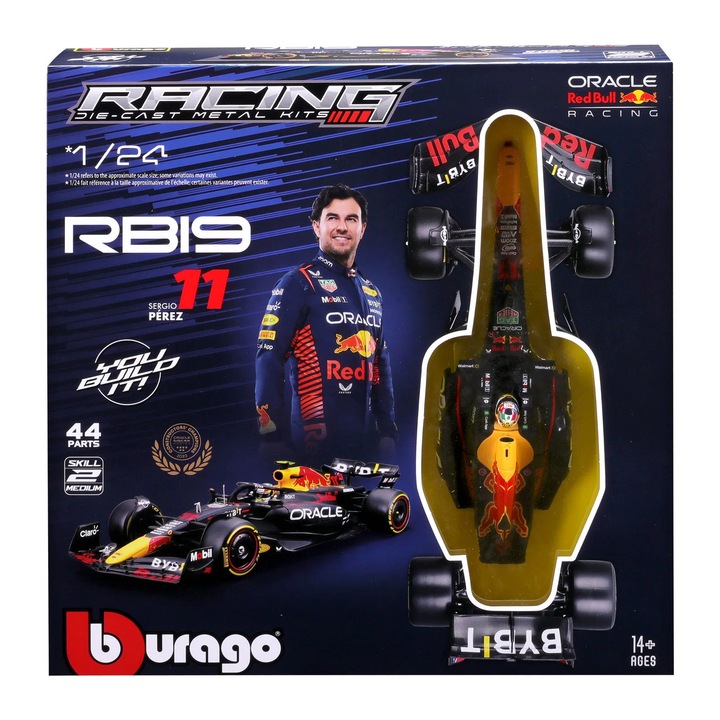 Bb28502 1:24 Formula 1 Model Kit - Oracle Red Bull Racing Rb19 Sergio Perez