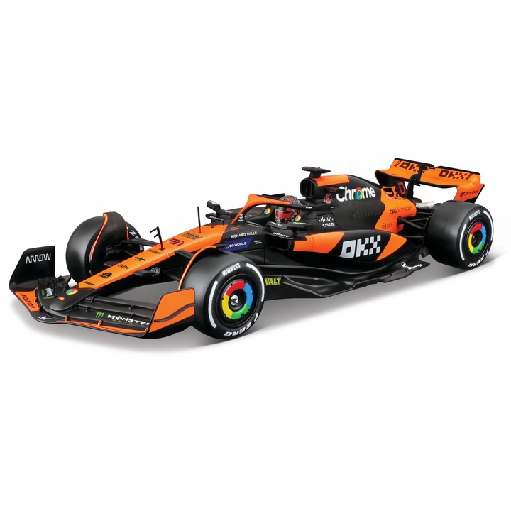 BB28512 1:24 Formula M1 modellkészlet, Mc Laren Mcl38, Oscar Piastri