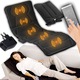 Saltea de Masaj Malatec RETOO HomeSmart, 18W, 2 Zone de Incalzire, 4 Zone de Masaj, 3 Niveluri de Intensitate, 5 Tipuri de Masaj, 12 Motoare cu Vibratii, Functie de Incalzire, 100-240 V, Negru