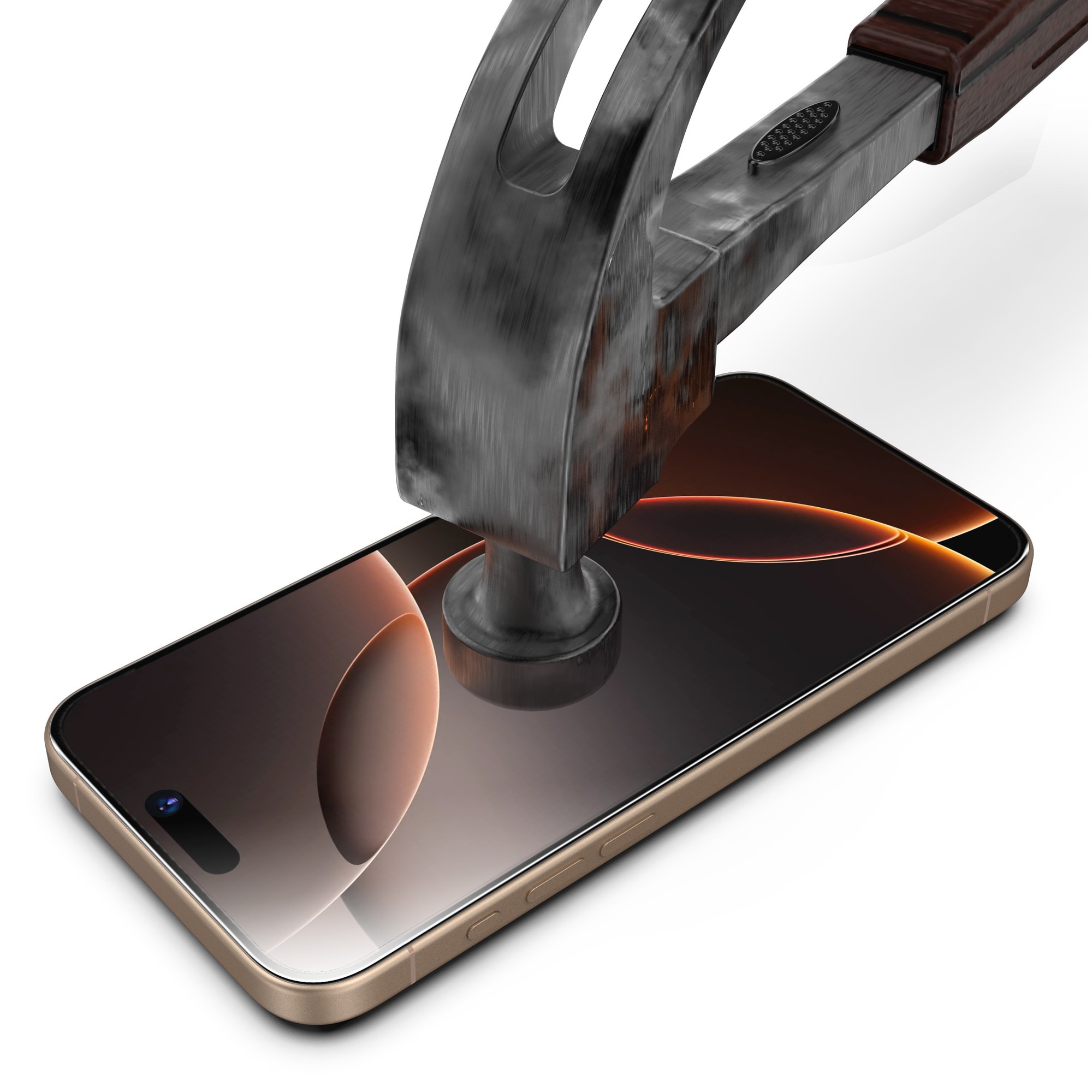 Folie sticla pentru Iphone 15 Pro, Sticla securizata B Series, Anti-amprenta, Anti-Static Flexibila, Margini Negre Aluminiu, Strat Oleofob 6.1", instalare usoara, rapida cu dispozitiv de potrivire automata, Easy Install Kit, protectie telefon, RikBo®