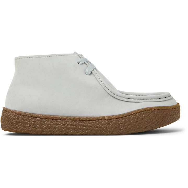 Camper, Ghete chukka de piele nabuc Peu Terreno, Gri