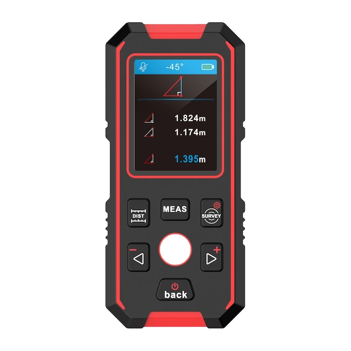 Детектор за метал, скенер за стени, търсач на кабели и дърво, NF-518S, 2.4 инча, преносим, 200гр