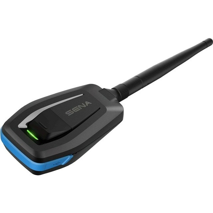 Безжични слушалки Sena MP-02, Bluetooth 5.0, 1200 mAh, синьо/черно, 4.5 см