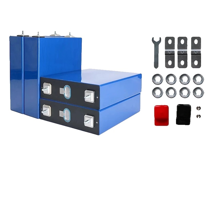 Baterie litiu-fier fosfat, durata mare de viata, compatibilitate versatila, gradul A 150Ah - 4 bucati