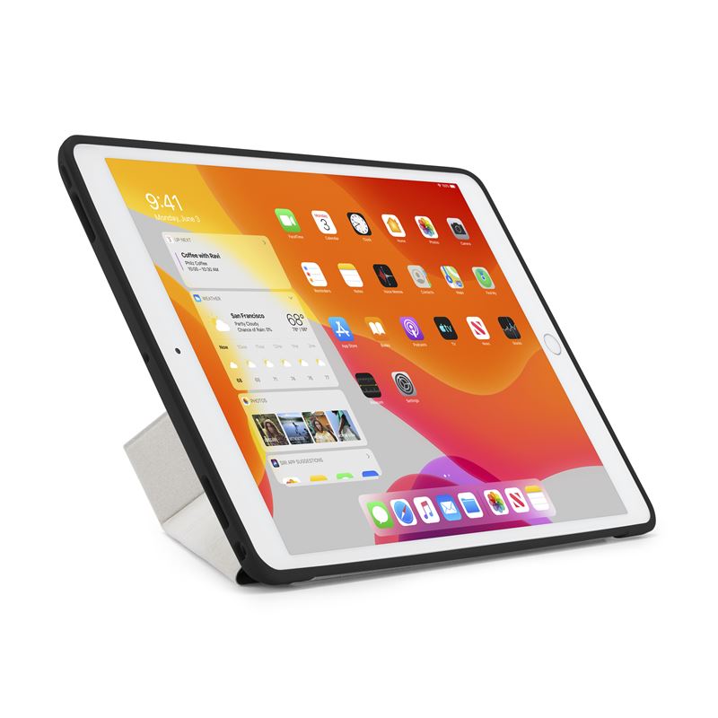 Husa Pipetto Origami No1 Original, iPad 10.2 inch 2021/2020/2019, Negru