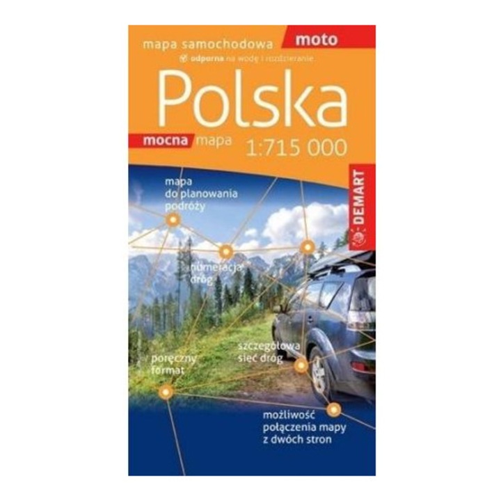 Polska Mapa 1:715 000, Demart