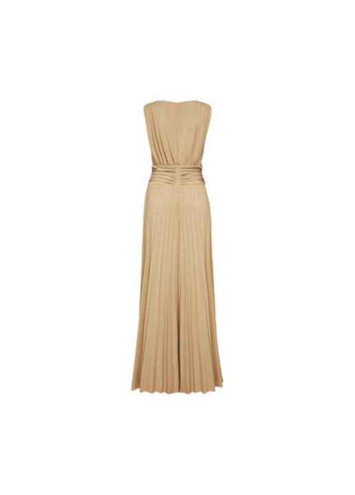 Rochie de seara dama Gaudi, 511FD14005, Sintetic, Bej, Bej