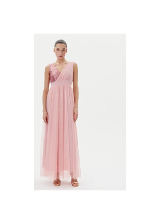Дамска рокля Rinascimento, CFC0123704003, Полиестер/Еластан, Розово, L