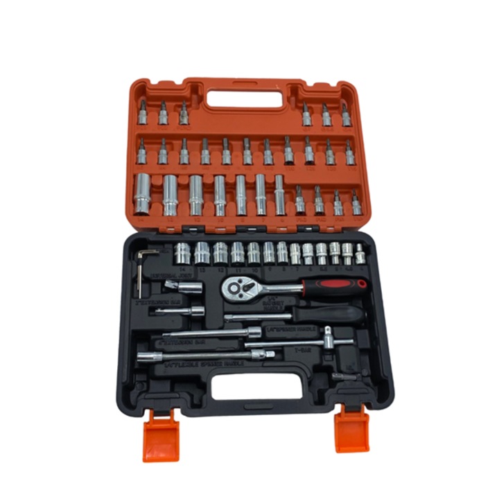 Set Trusa Tubulara cu Biti, 53 Piese