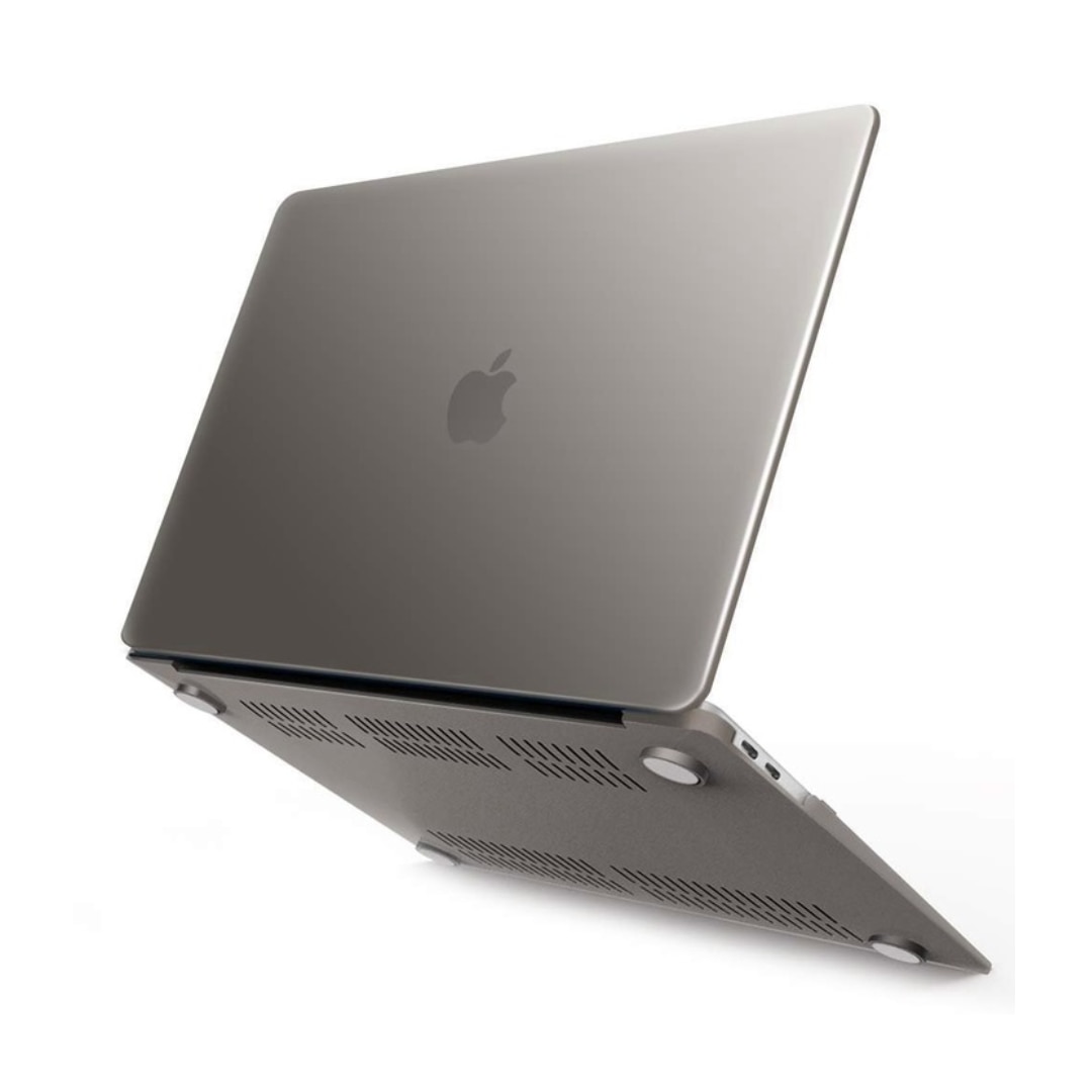 Carcasa slim pentru Macbook M1 Air 13 inch (A1932/A2179/A2337), Gri