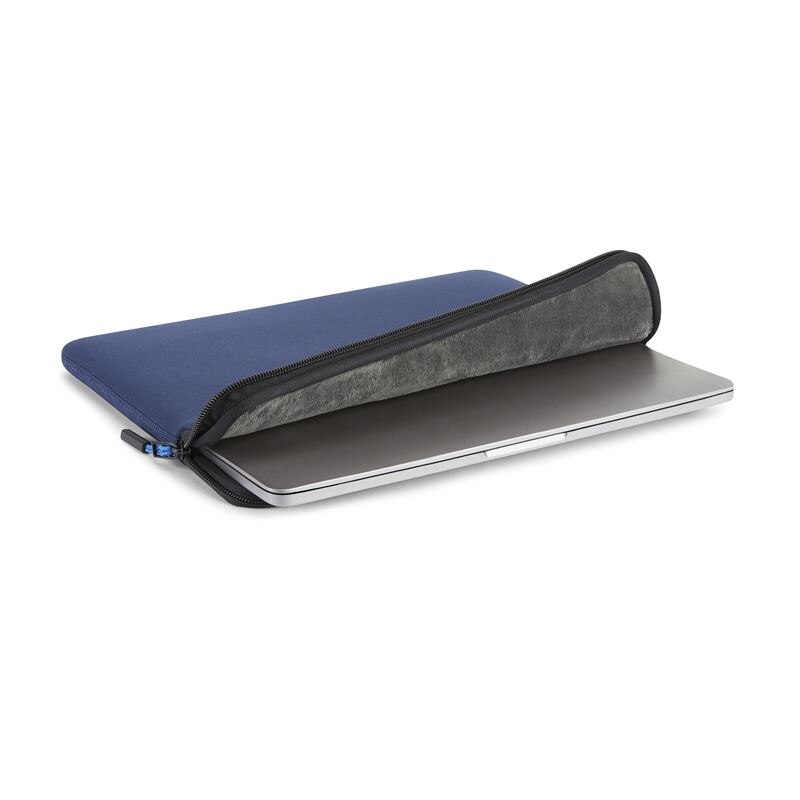 Husa laptop Pipetto Classic Fit Sleeve compatibila cu Macbook 13/14 inch, Albastru