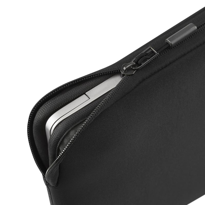 Husa laptop Pipetto Classic Fit Sleeve compatibila cu Macbook 13/14 inch, Negru