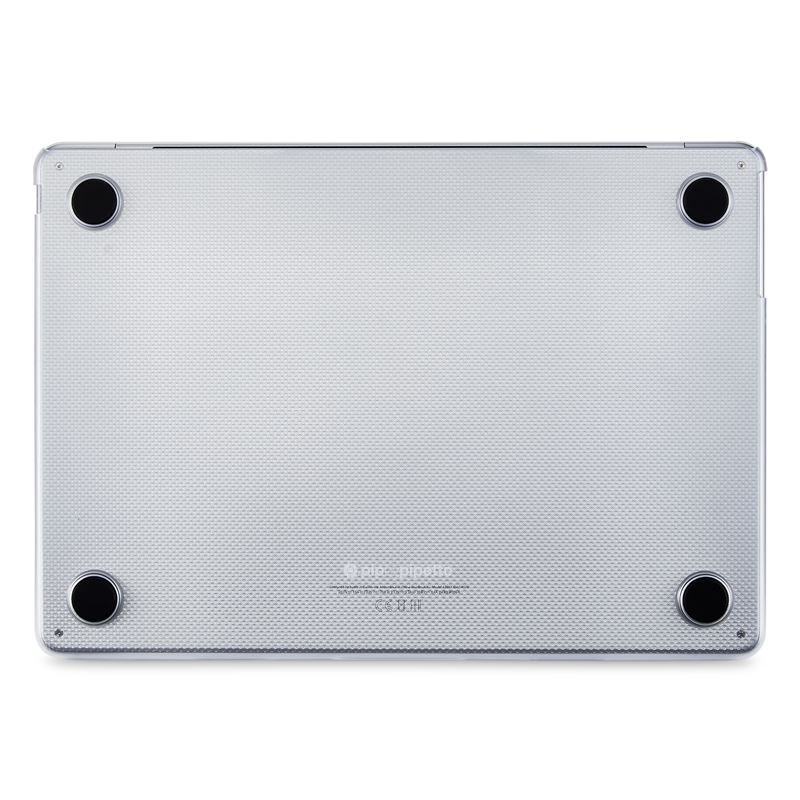 Carcasa Pipetto Hardshell Dots compatibila cu MacBook Air 13.6 inch 2024/2022, Transparent