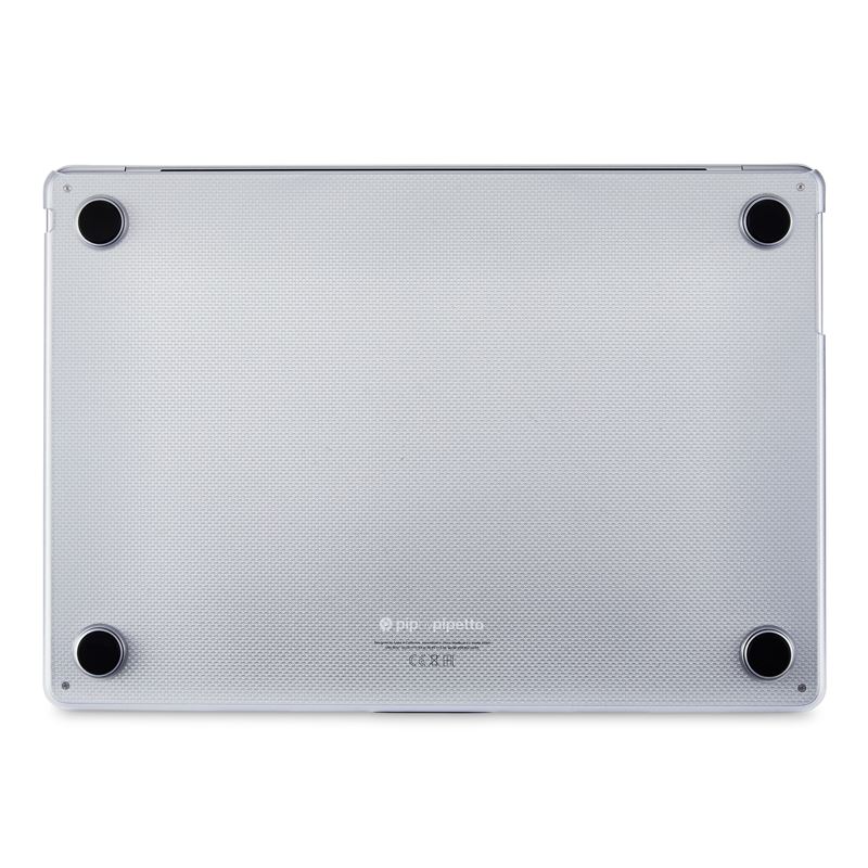 Carcasa Pipetto Hardshell Dots compatibila cu MacBook Air 15 inch 2024/2023, Transparent