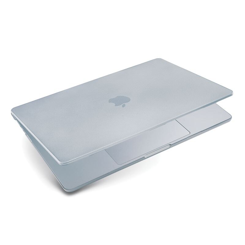 Carcasa Pipetto Hardshell Dots compatibila cu MacBook Air 15 inch 2024/2023, Transparent