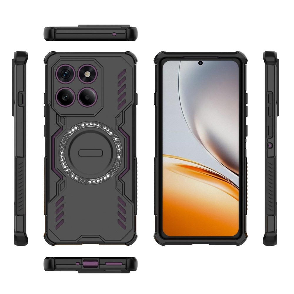 Husa pentru Motorola Edge 60 Pro - Techsuit ArmorMag Case - Black