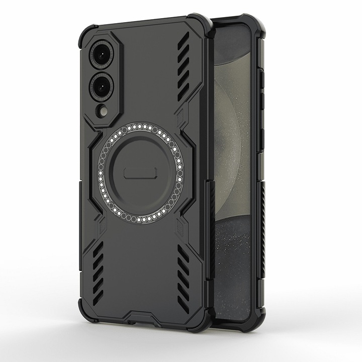 Husa pentru Samsung Galaxy S25 Edge, ArmorMag Case, I91, Policarbonat, Black