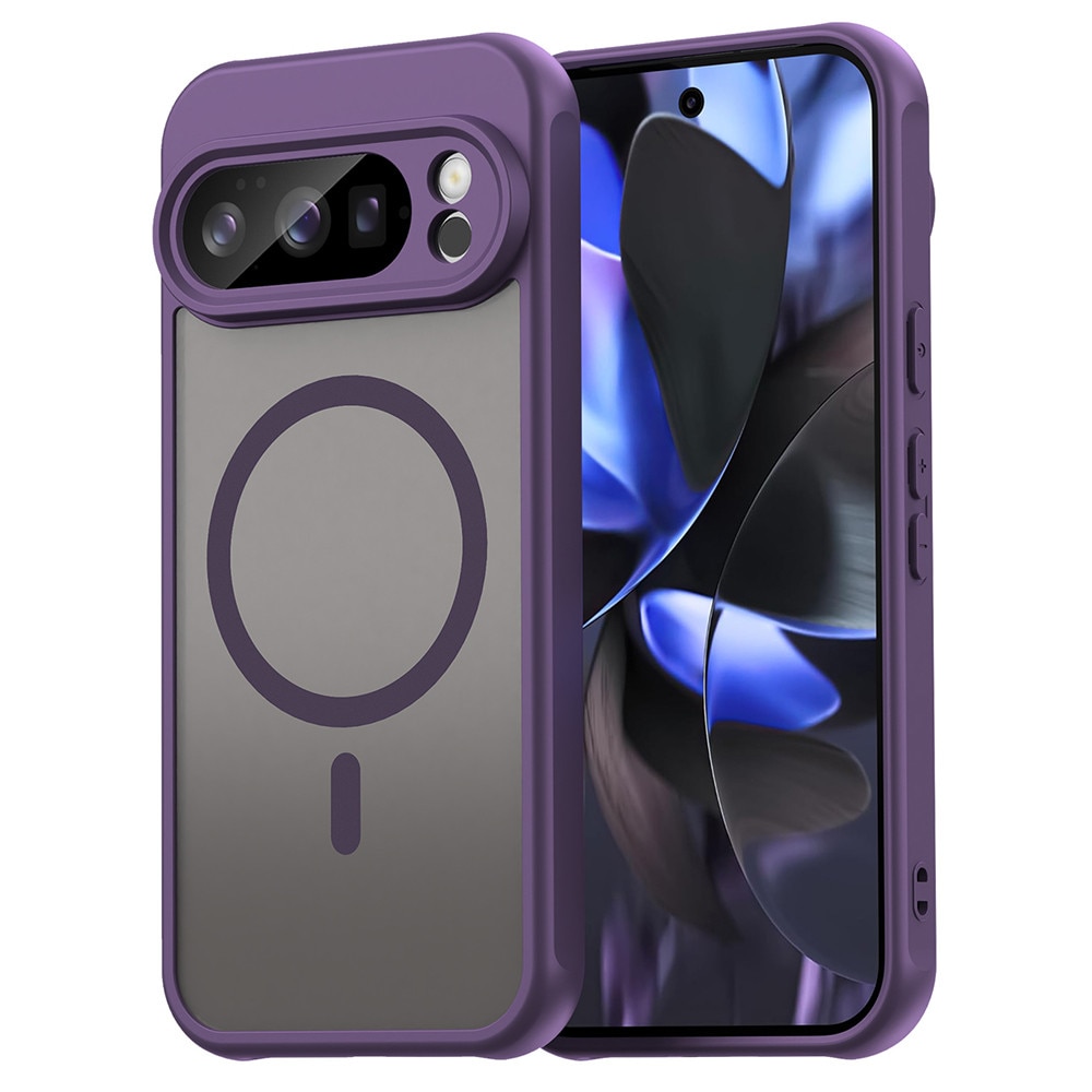 Husa NexaCase MagSafe pentru Google Pixel 10 Pro, Fortify Magsafe, Hard TPU Case, Colturi Airbag, Bumper Protectie, Matte Structure Anti-Shock, Mov