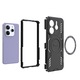 Кейс за Xiaomi Redmi Note 14 5G (стандартен) ArmorMag, Magsafe, Удароустойчив, Премиум качество, Превъзходна защита, DaDen, Черен