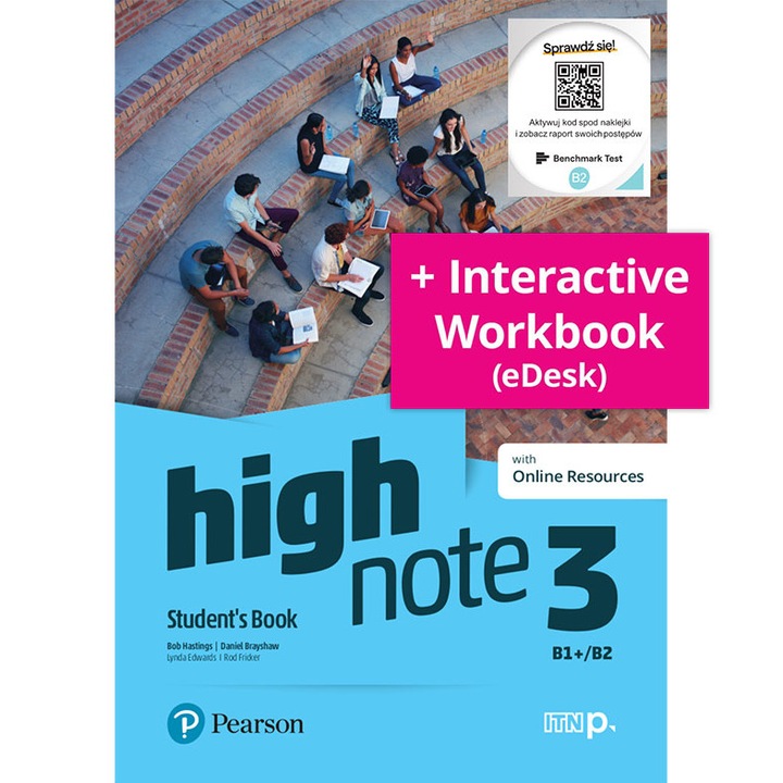 High Note 3. Manual pentru studenti + Workbook interactiv, 2023, PEARSON