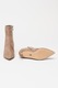 Steve Madden, Botine din piele intoarsa Lulah, Maro taupe