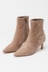Steve Madden, Botine din piele intoarsa Lulah, Maro taupe