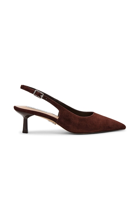 Steve Madden, Pantofi slingback de piele intoarsa Korra, Maro