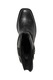 Steve Madden, Ghete de piele fara inchidere Qiana, Negru