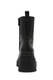 Steve Madden, Bocanci demi-wedge de piele, Negru