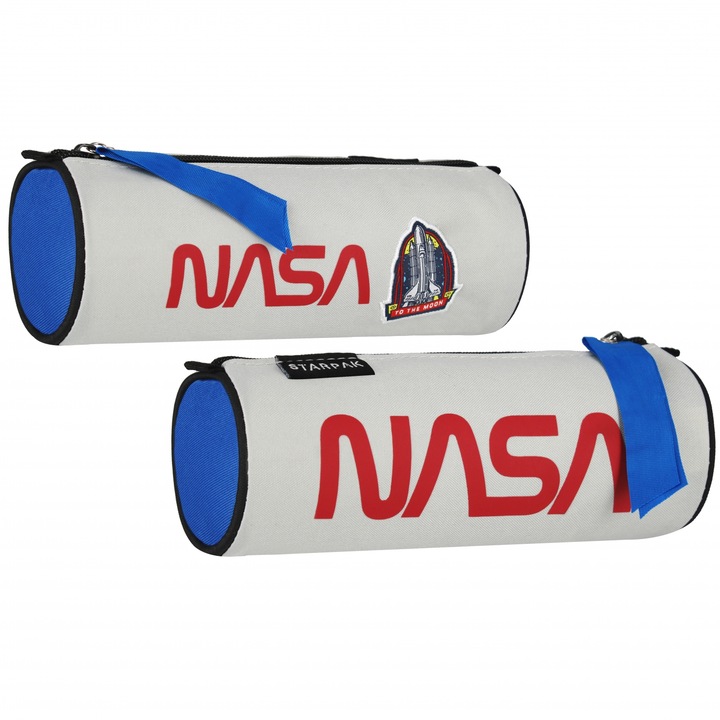 Penar Starpak, grafica NASA, detalii rosii, 8x22x8cm
