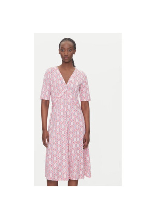 Olsen női ruha, 13002030, pamut/modál, rózsaszín, Rózsaszín