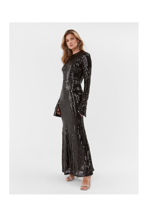 Дамска рокля Rotate, 111349100, Полиамид/Еластан, 34 EU, Черна