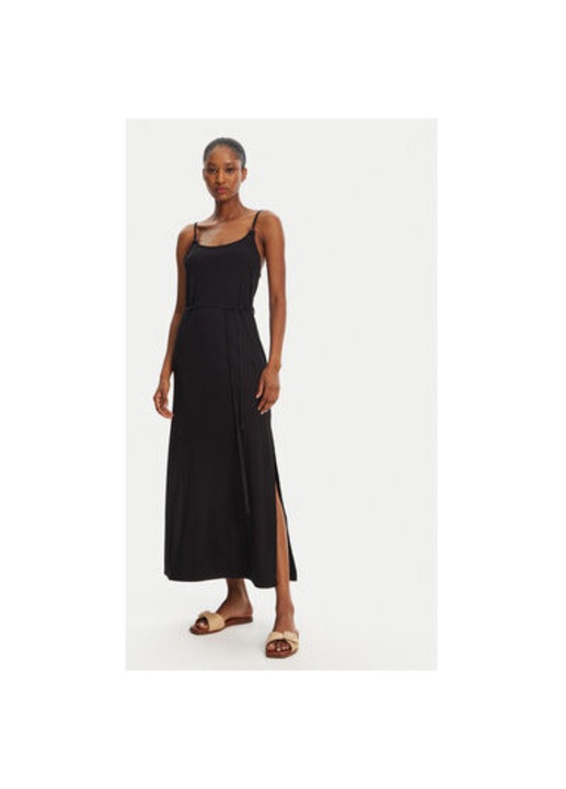 Дамска лятна рокля Banana Moon, YAQUINA AMARIA, Вискоза/Еластан, Черен, Черен, L