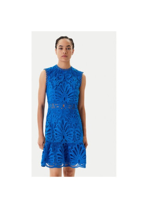 Rochie dama Morgan, 241-ROSLI, Poliester, Albastru, Albastru