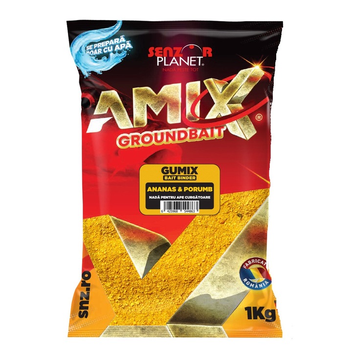 Захранка за течащи води GUMIX, Senzor Planet, Ананас & Царевица, 1 кг