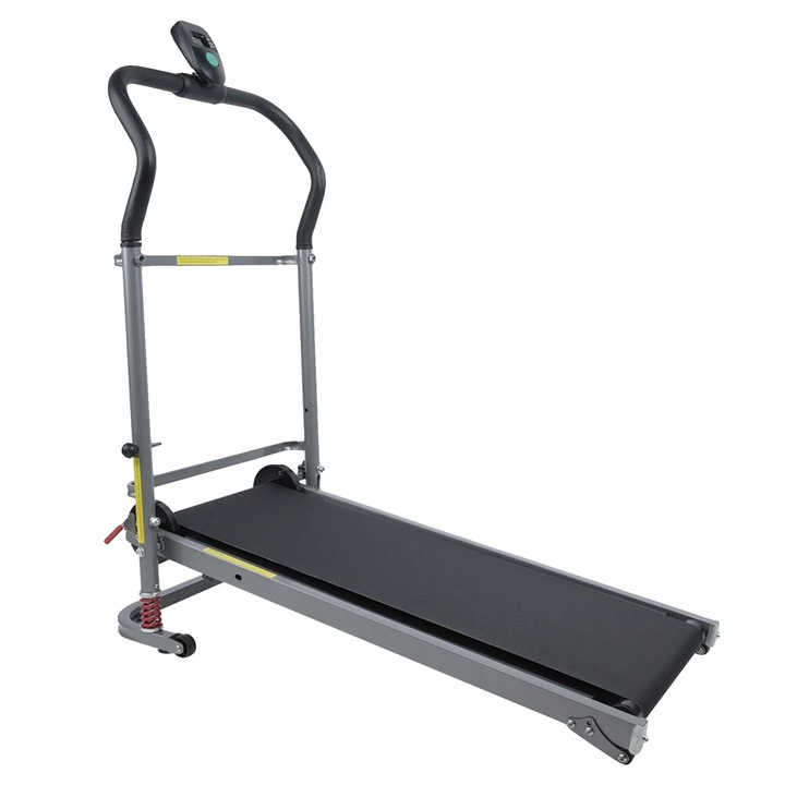Összecsukható futópad, állítható ellenállás, kompakt kialakítás, 100kg