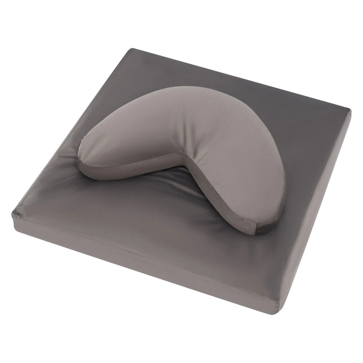 Perne decorative, design ergonomic, constructie durabila, gri deschis, 30x30cm