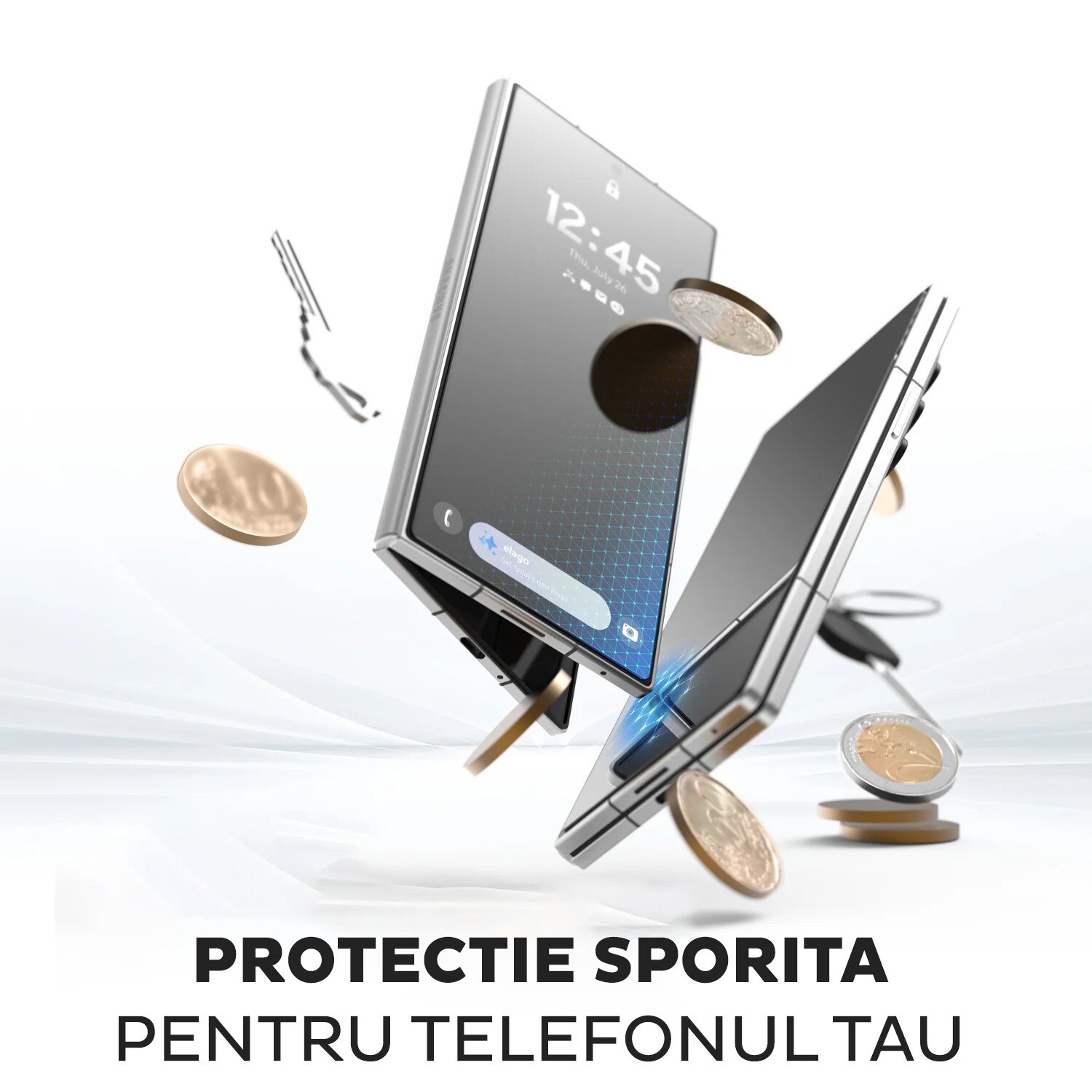 Folie Sticla pentru Samsung Galaxy Z Fold 7 Daden MaxProtection, Full Cover, Protectie Profesionala, Ultra Rezistenta, Calitate Premium