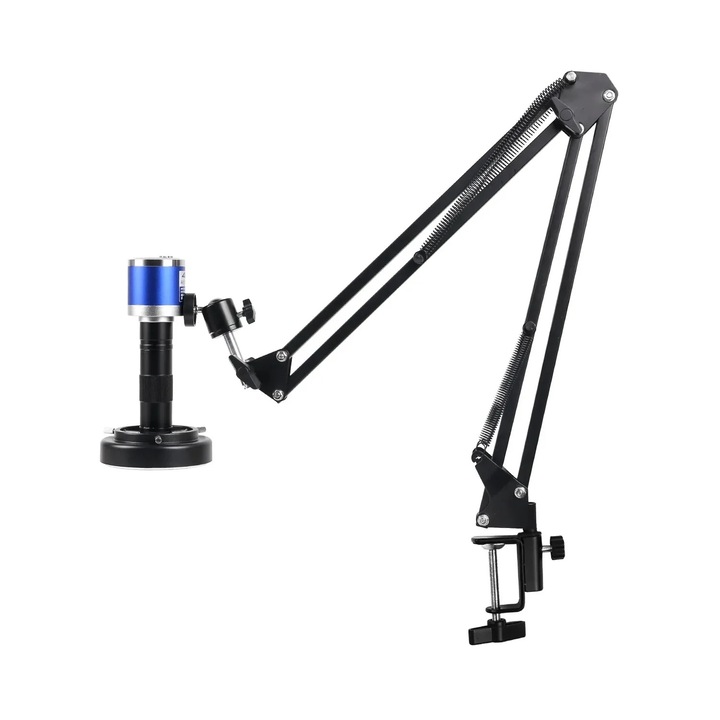 Microscop digital, 4K, 48MP, zoom 150x, iesire HDMI USB, negru, 50x1000mm