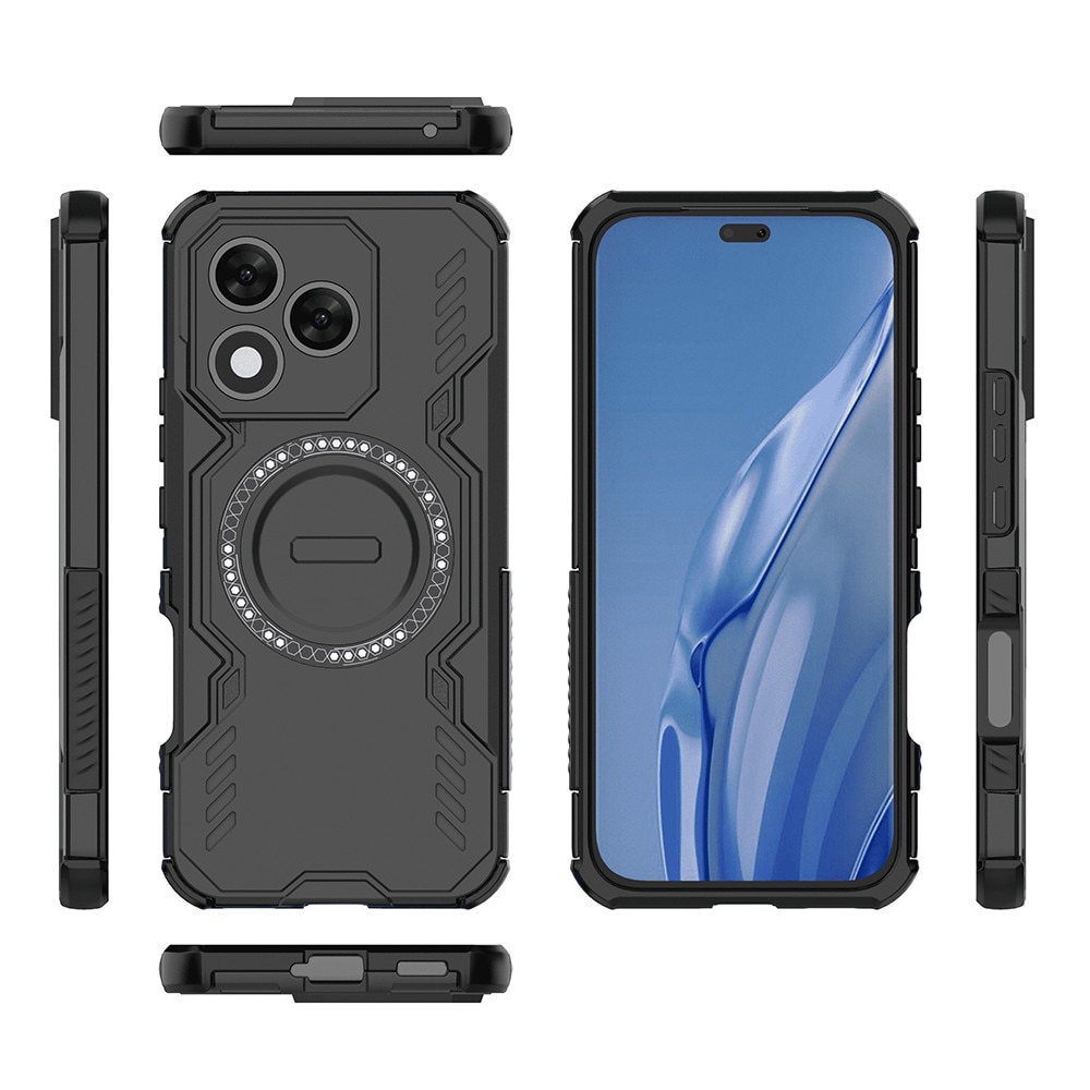 Husa pentru Honor 400 Lite ArmorMag, Magsafe, Antisoc, Calitate Premium, Protectie Superioara, DaDen, Negru