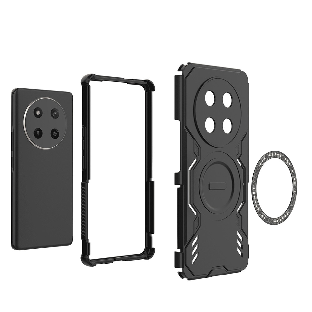 Husa pentru Honor Magic 7 Lite ArmorMag, Magsafe, Antisoc, Calitate Premium, Protectie Superioara, DaDen, Negru