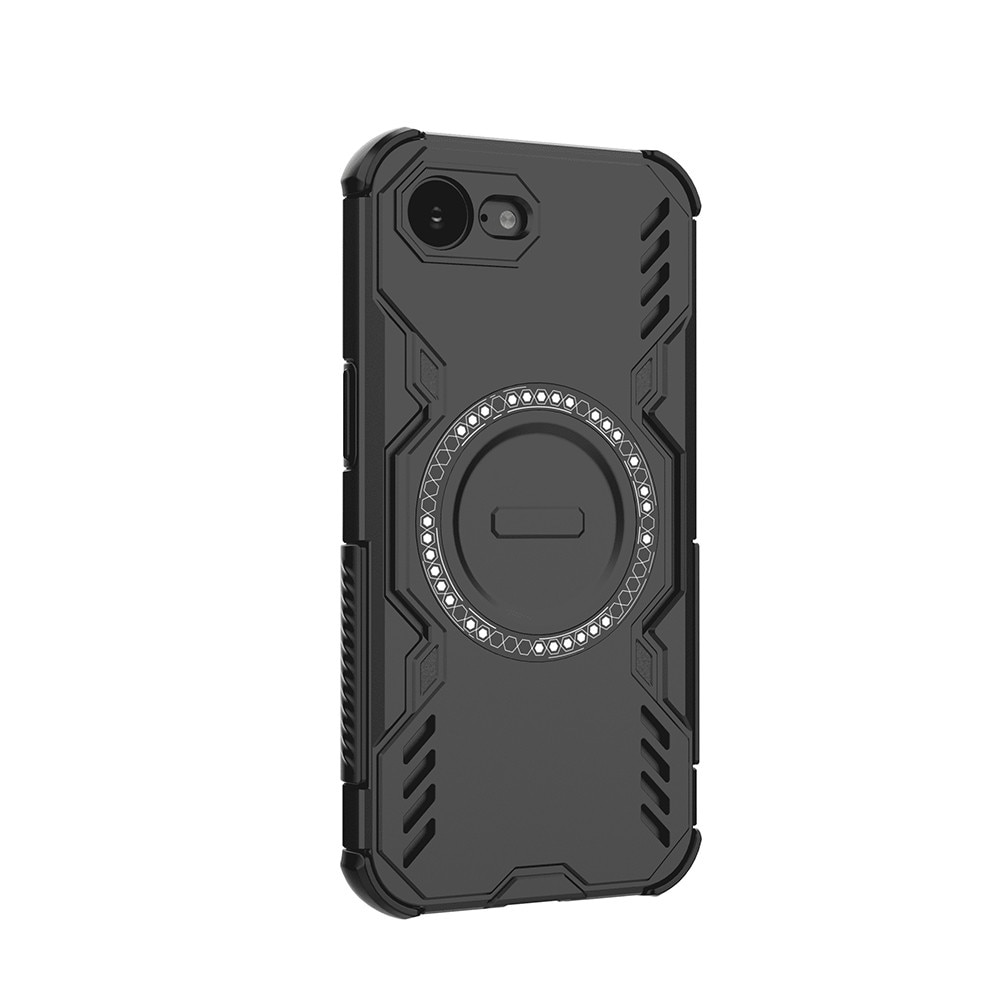 Husa pentru iPhone 16e / iPhone 17e, colturi ranforsate, protectie camere, MagSafe, ArmorMag, Black