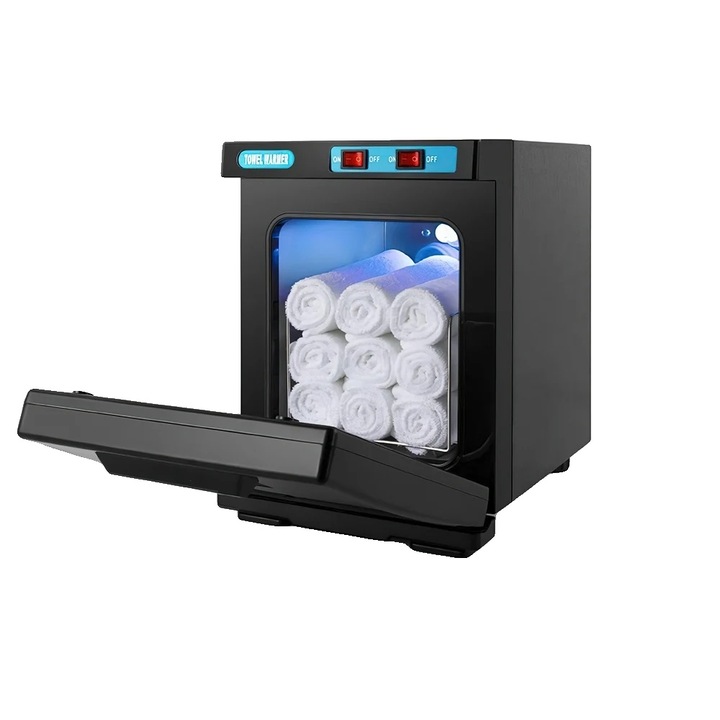 Calorifer electric pentru prosoape, 6-8 prosoape, usor de curatat, negru, dimensiuni compacte